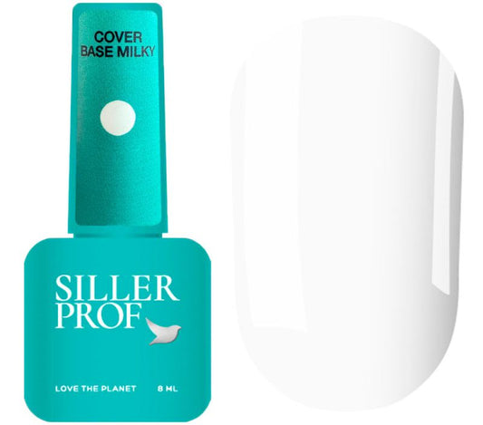 Siller Cover Base Milky  — 15ml - All Pro Beauty