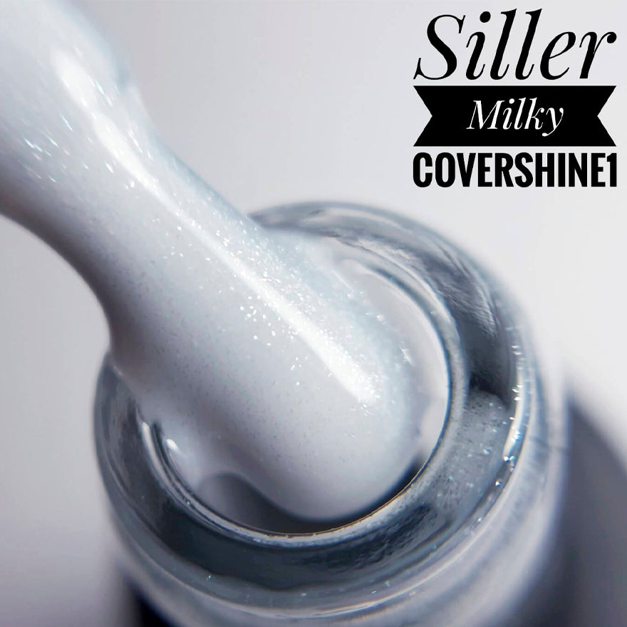 Siller Cover Base Milky Shine No.1 (8ml) - All Pro Beauty