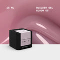 BIBLIOTEKA Builder Gel № 05 Bloom – Pink Nail Extension Gel, 15 ml