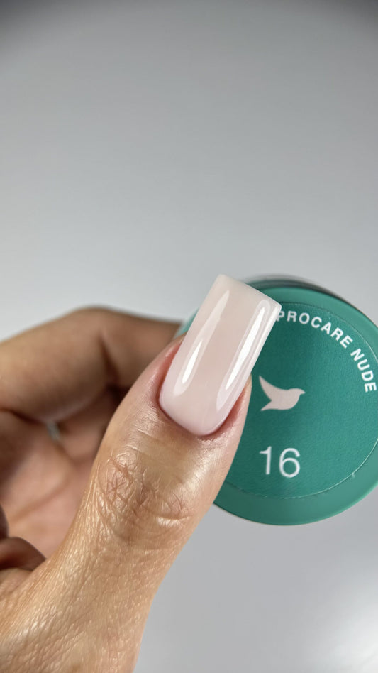 Siller Gel ProCare NUDE Nail Gel No. 16, 15 ml - All Pro Beauty