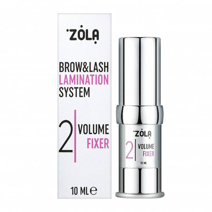 ZOLA Compound for lamination 02 Volume Fixer, 10 ml