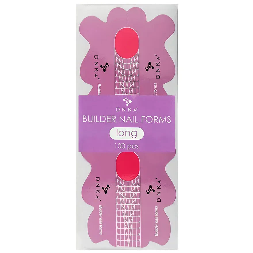 DNKa' Paper Builder nail forms long, 100pcs - All Pro Beauty