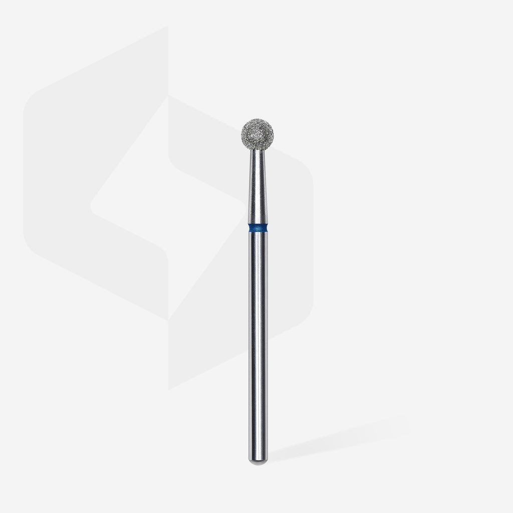 STALEKS Diamond nail drill bit ball blue EXPERT head diameter 4 mm - All Pro Beauty