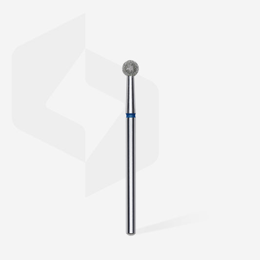 STALEKS Diamond nail drill bit ball blue EXPERT head diameter 4 mm