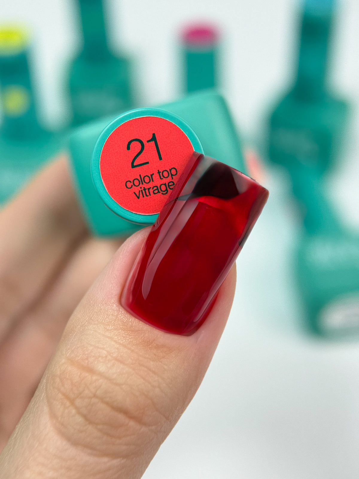 Siller Color Top Vitrage №21, 8ml - All Pro Beauty