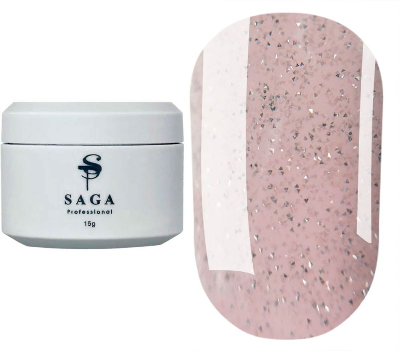 SAGA professional Builder Night gel No1 - 15ml