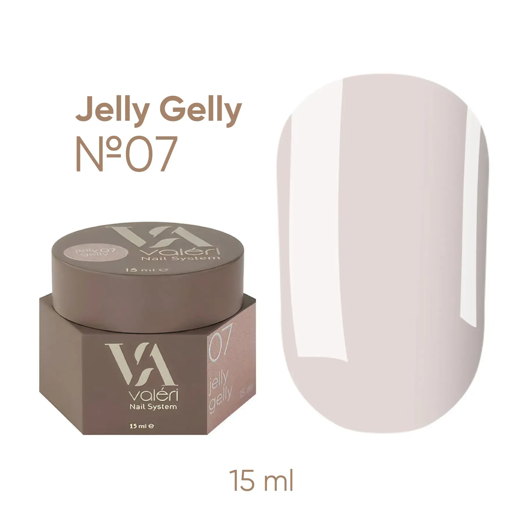 Valeri Jelly Gelly №7  15ml - All Pro Beauty