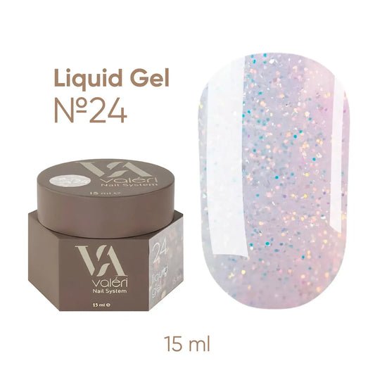 Liquid Gel Valeri №24 15ml - All Pro Beauty