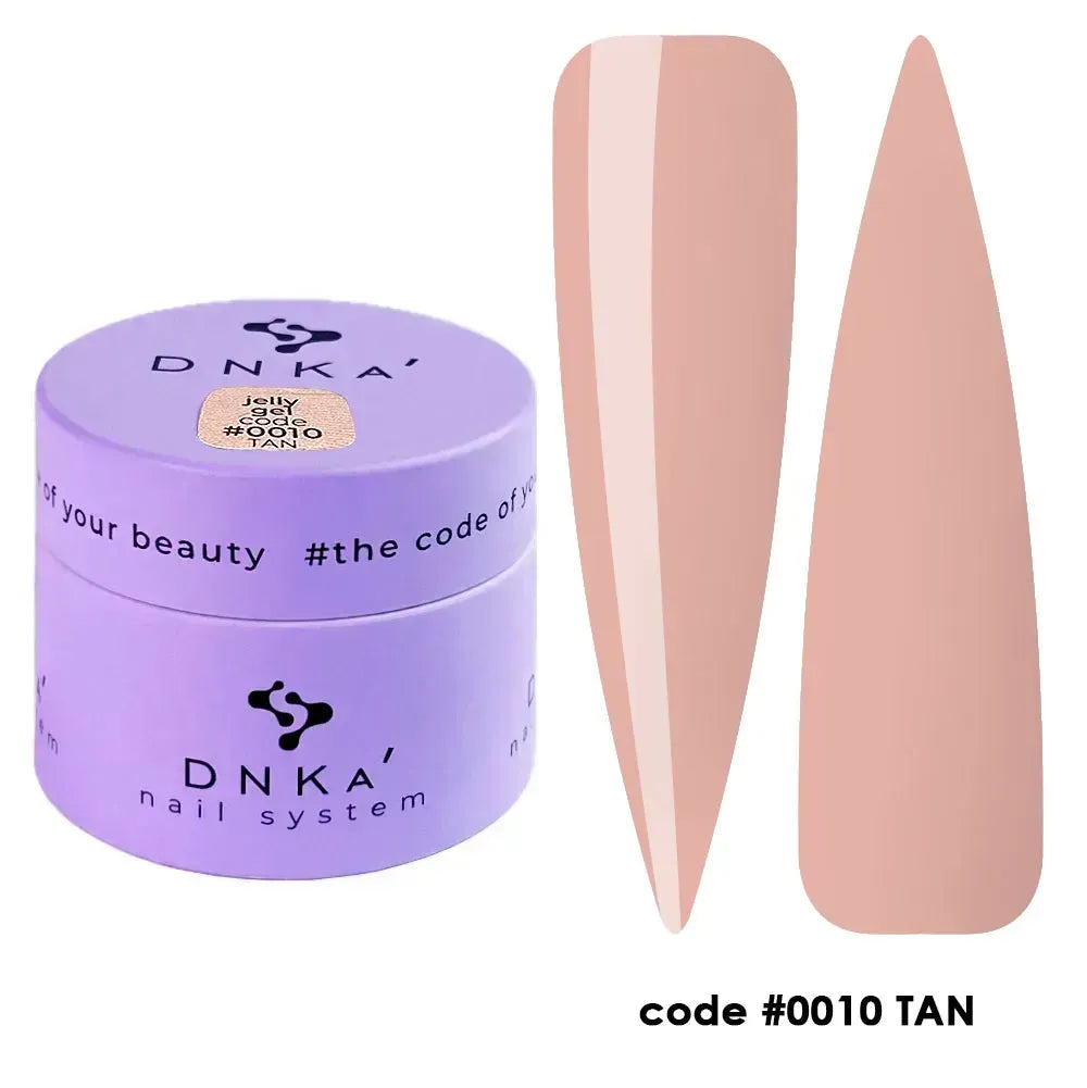 DNKa' Jelly Gel #0010 Tan, 15 ml - All Pro Beauty