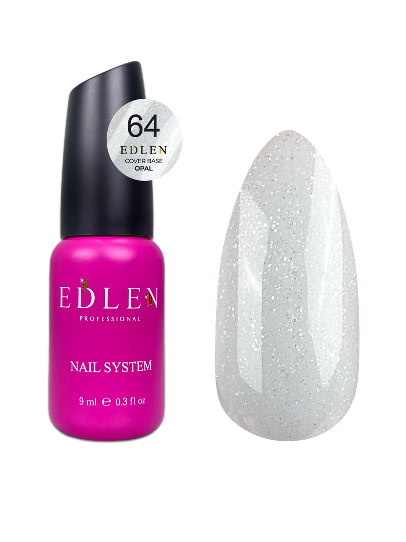 Cover base Opal Edlen №64 9ml - All Pro Beauty