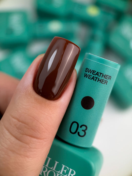 Siller Sweather Weather Gel Polish No. 03, 8 ml