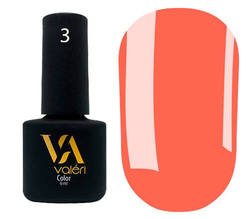 Гель-лак Valeri №3, 6 мл