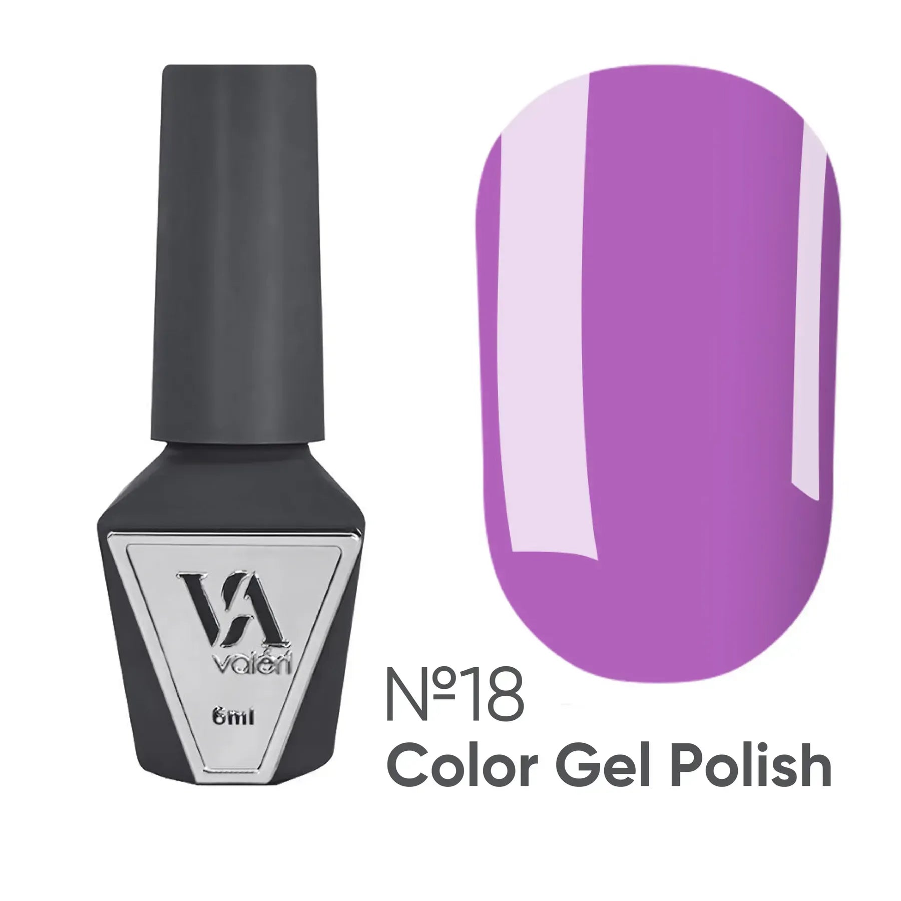 Valeri Nail gel polish № 18  6ml - All Pro Beauty