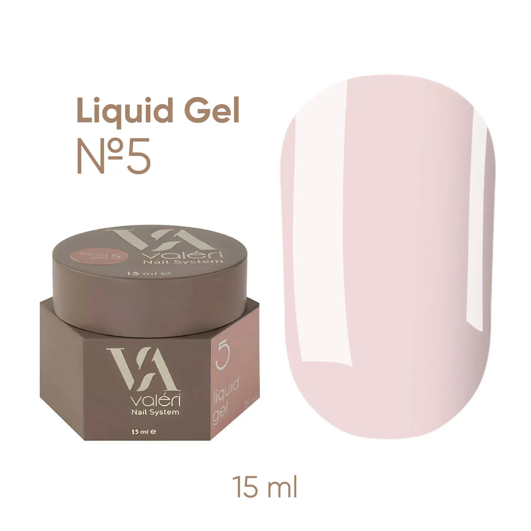 Valeri Liquid Gel 05, 15ml - All Pro Beauty