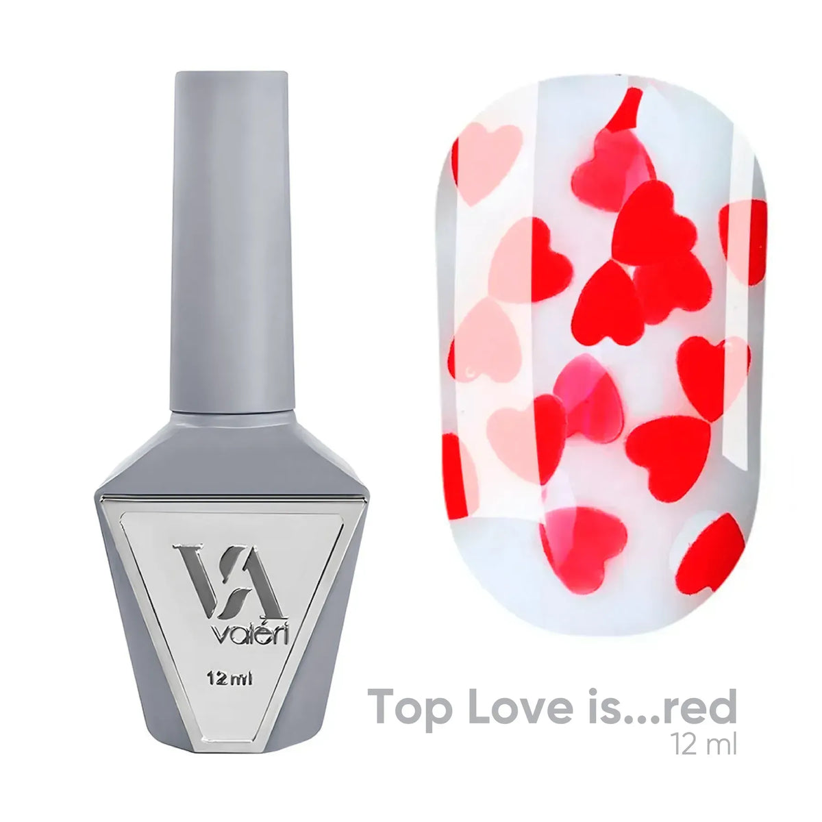 Valeri Top Love is…red 12ml - All Pro Beauty