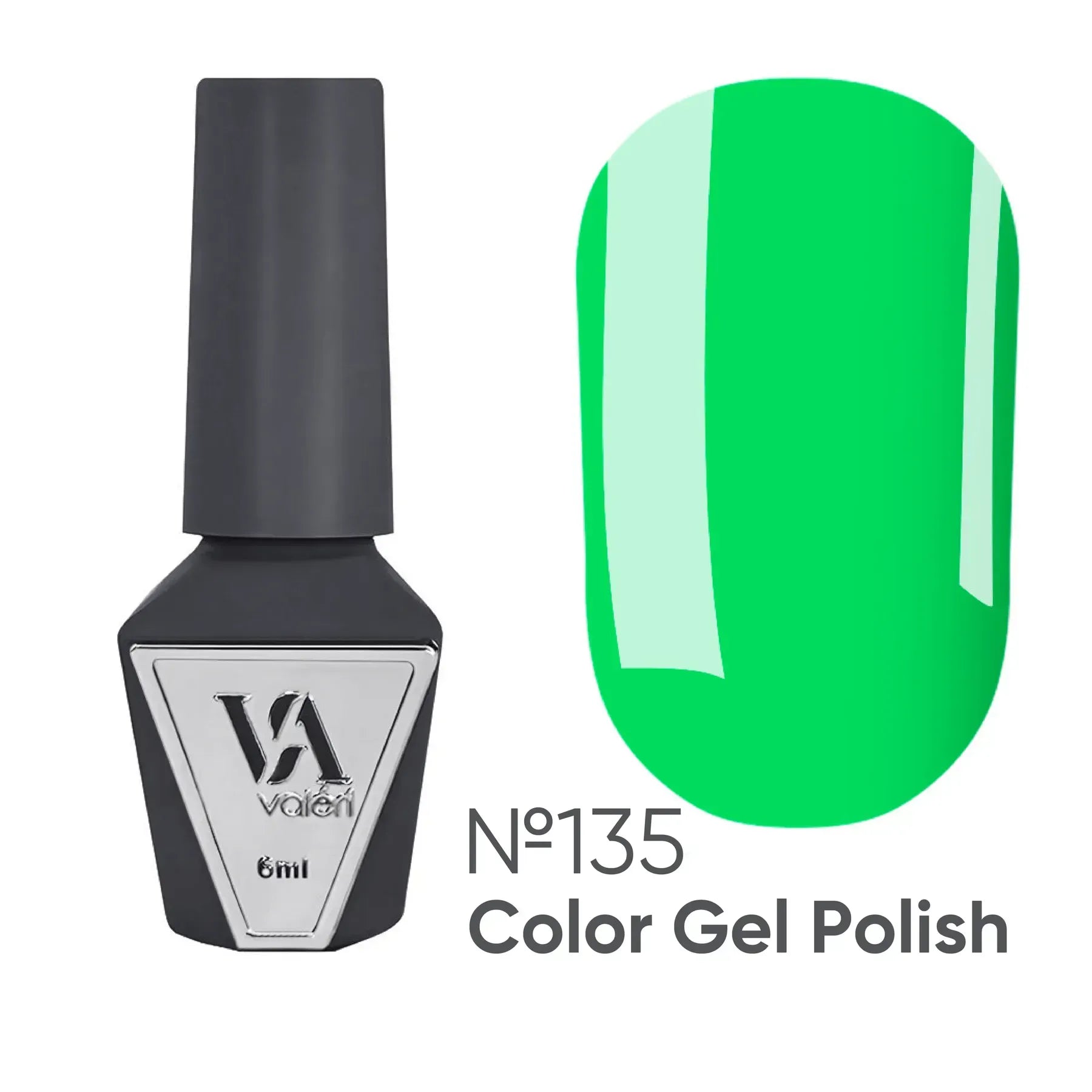 Valeri Nail gel polish No135, 6 ml - All Pro Beauty