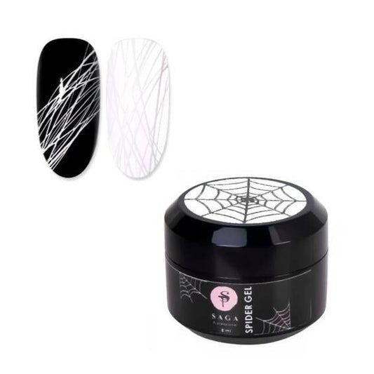 Saga Spider Gel (8ml)  White