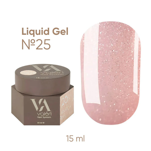 Liquid Gel Valeri №25 15ml - All Pro Beauty