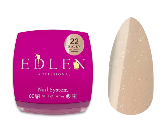 Builder gel Princess Edlen №22 30ml - All Pro Beauty