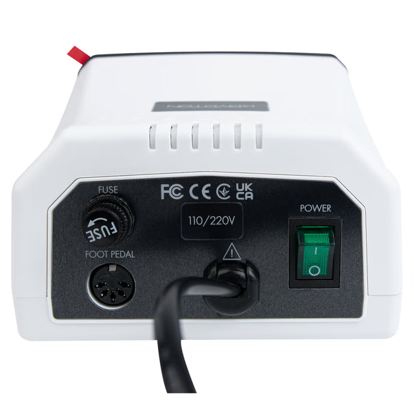 KRYPTON II XPS-300 nail drill (Krypton) for manicure and pedicure, 70W, 35,000 rpm, with lightweight handle (white) - All Pro Beauty
