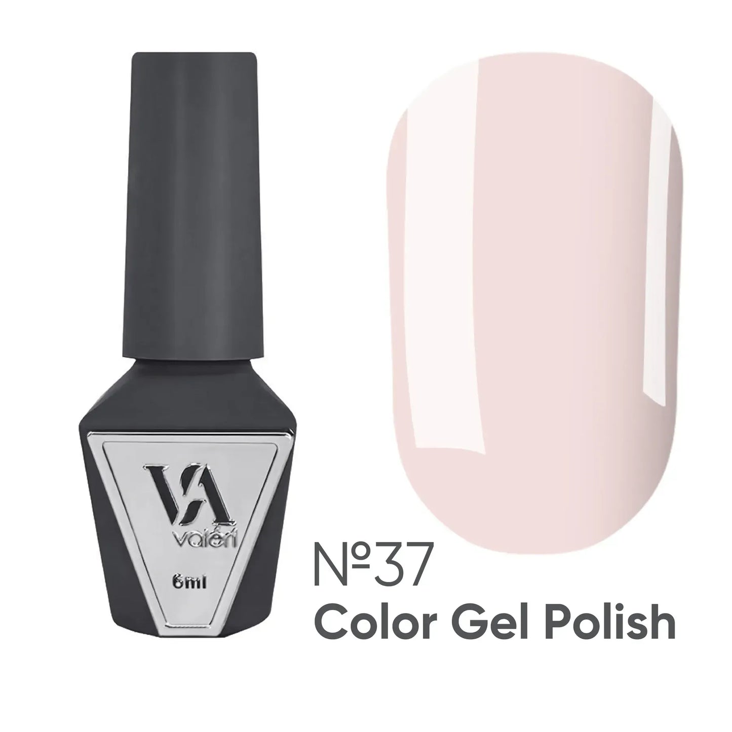 Valeri Nail gel polish №37, 6 ml - All Pro Beauty