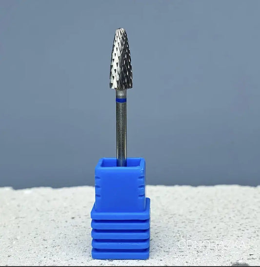 LEFT HANDED (Reversible) carbide nail drill bit  blue, NISIMA, Korea