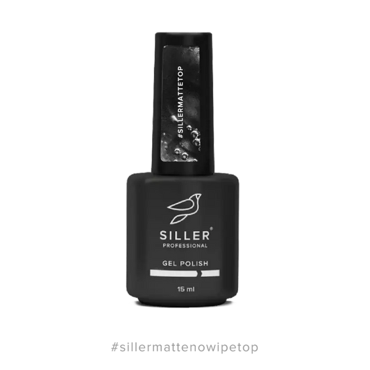 Siller Matte Top No Wipe (8ml,15ml) — 8ml - All Pro Beauty