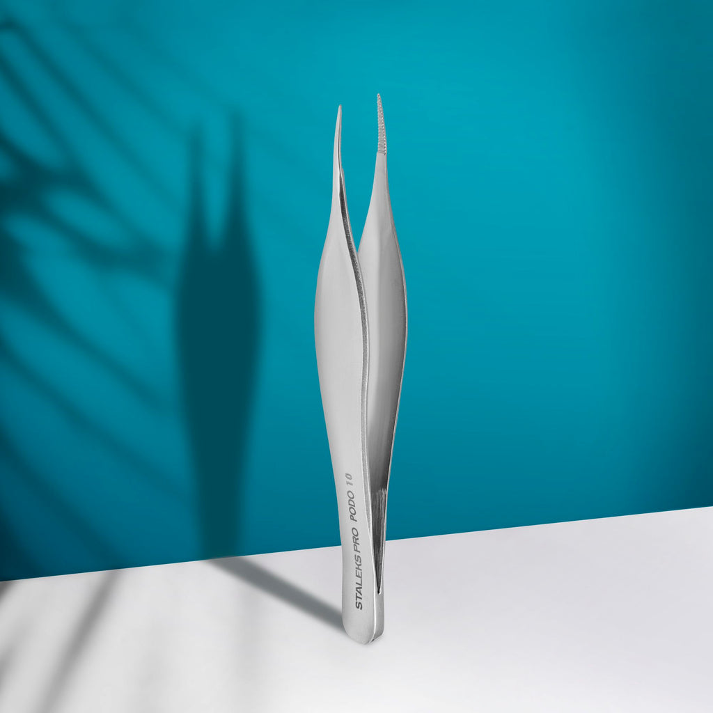 STALEKS Podology splinter tweezers PODO 10 - All Pro Beauty