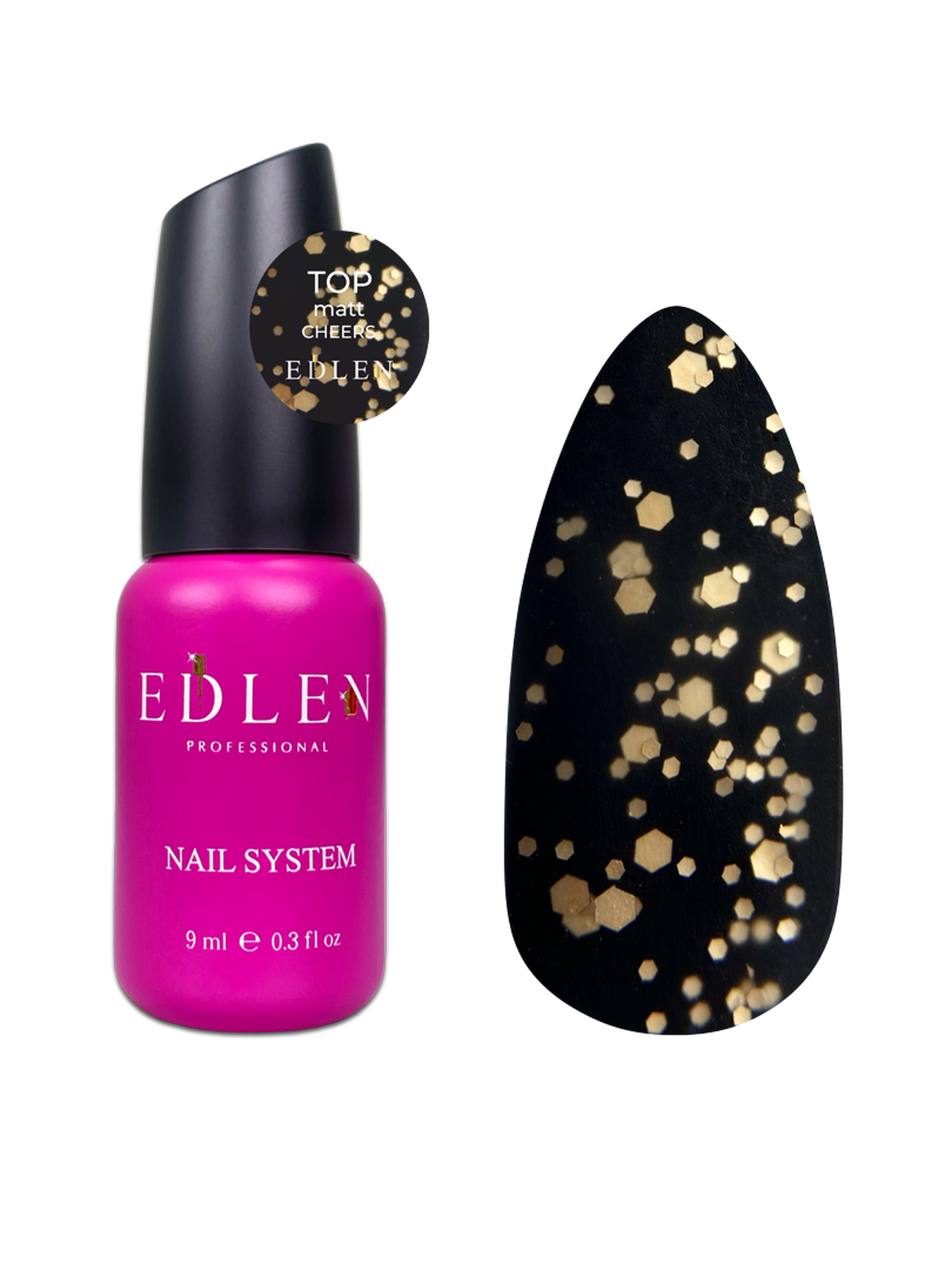 Top matt Cheers Edlen 9ml - All Pro Beauty