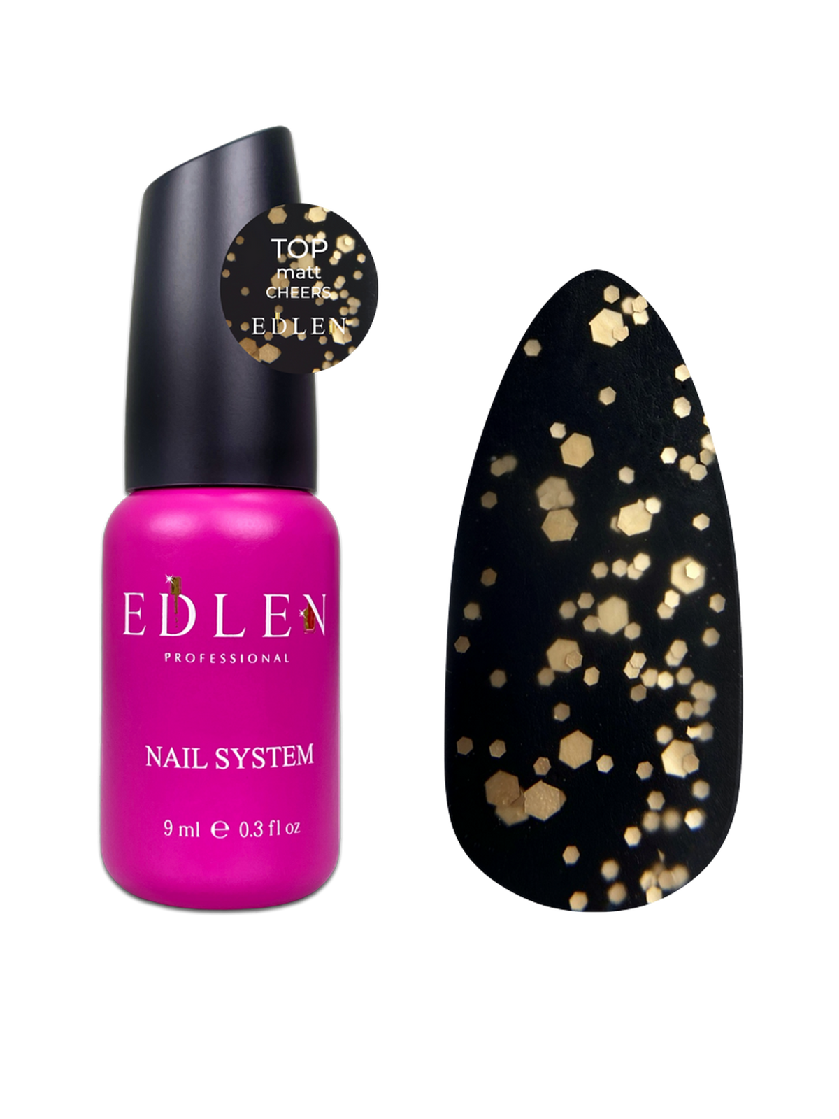 Top matt Cheers Edlen 9ml - All Pro Beauty