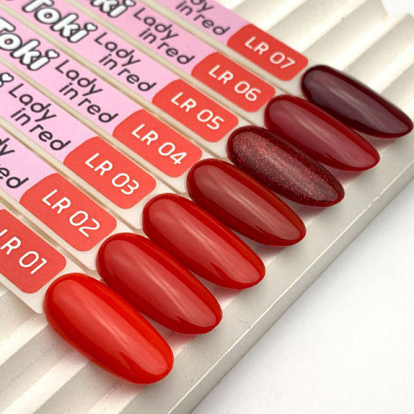 Toki-Toki Gel polish Lady in Red #05 - All Pro Beauty