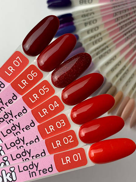 Toki-Toki Gel polish Lady in Red #07