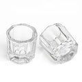 Glass cup (container) for mixing paint, henna when dyeing eyebrows and eyelashes - All Pro Beauty