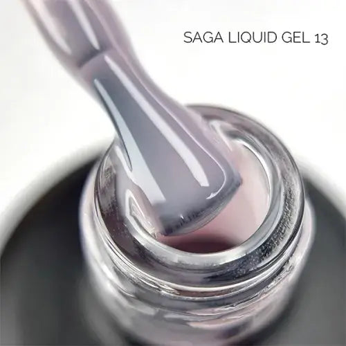 SAGA LIQUID GEL (15ml) No13 Lilac pink - All Pro Beauty