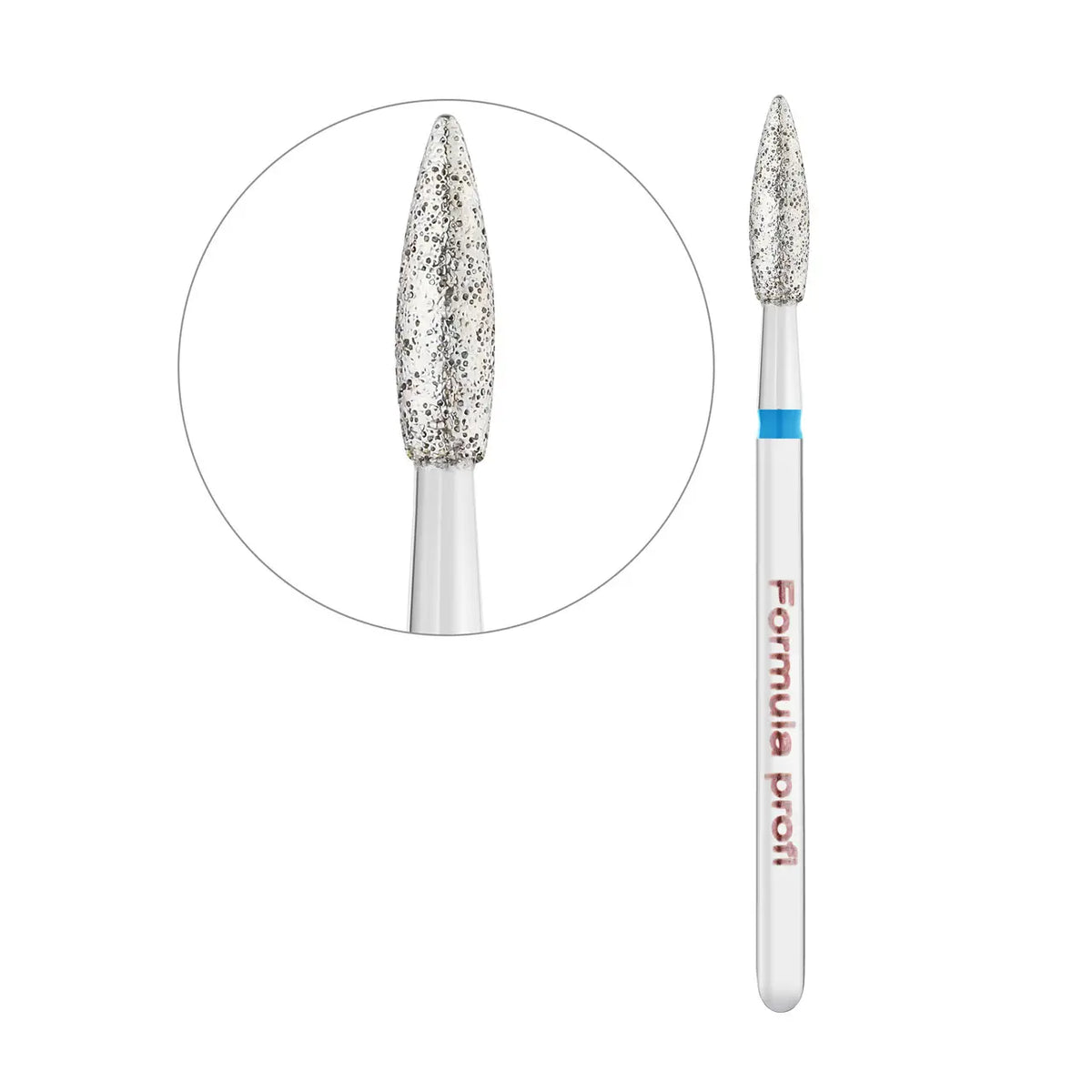 Formula Pro Premium diamond nail drill bit 0.23 Blue - All Pro Beauty