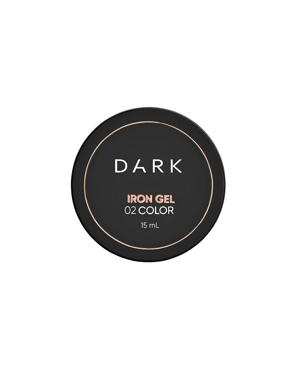 DARK Iron Gel №02, 15 ml - All Pro Beauty