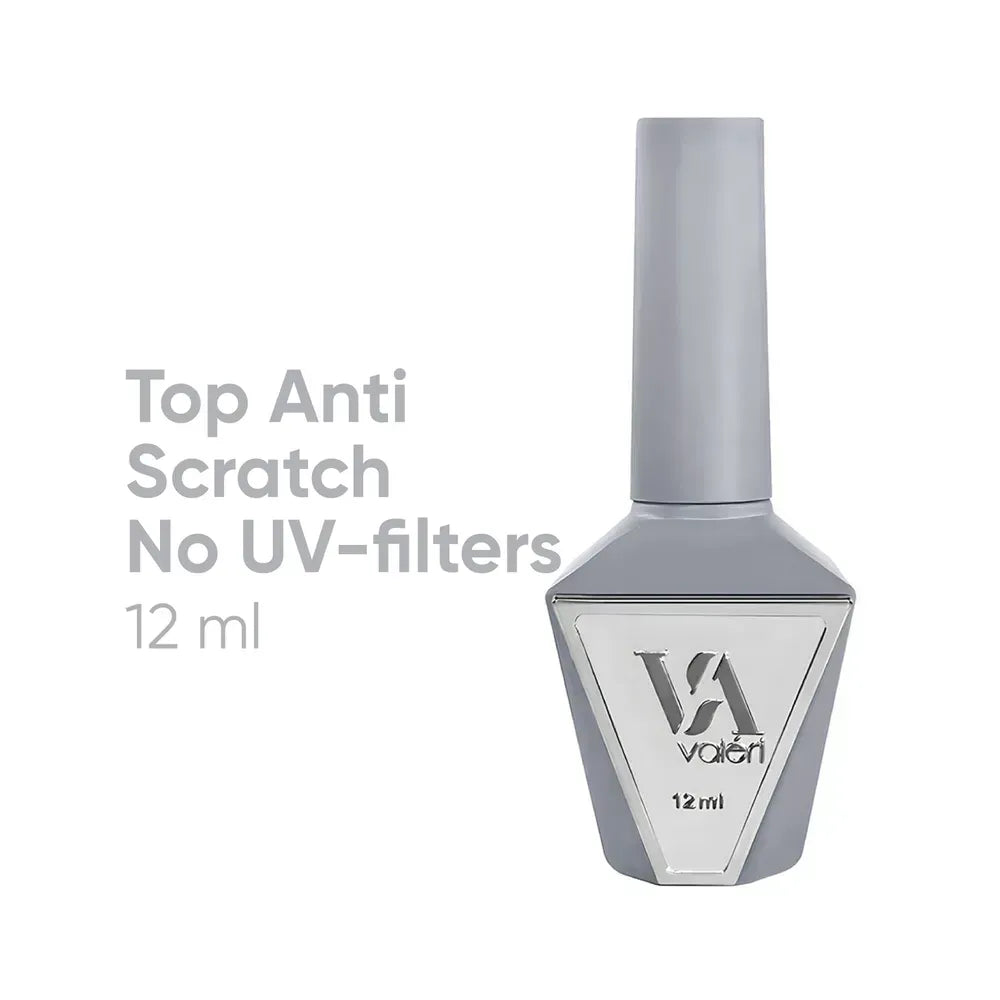 Valeri Top Anti-Scratch No UV Filter 12ml - All Pro Beauty