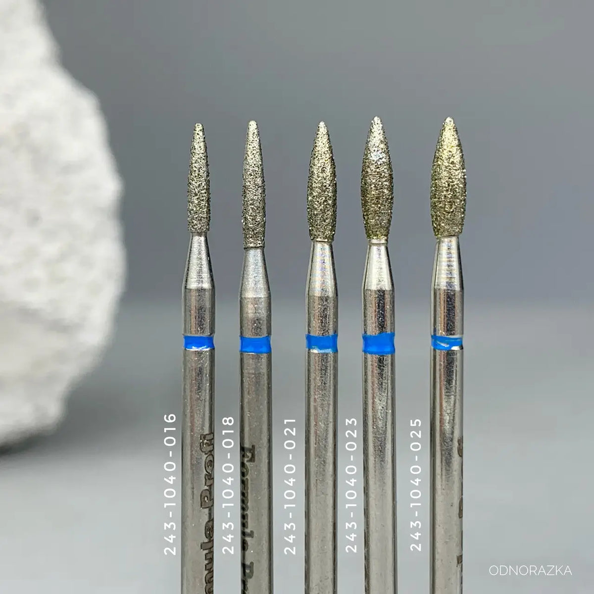 Formula Pro Premium diamond nail drill bit 0.23 Blue - All Pro Beauty