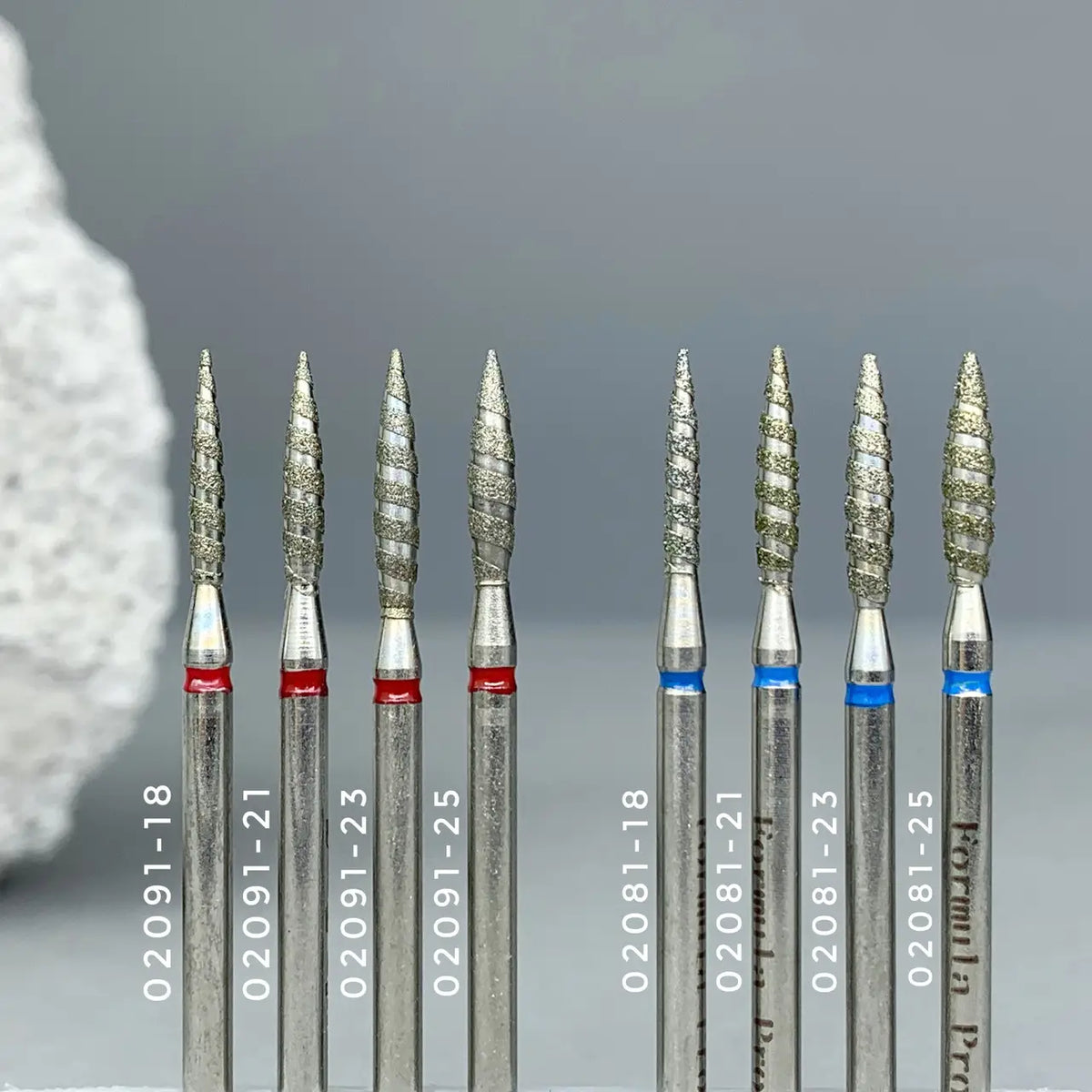 Diamond nail drill bit sharp Tornado Blue 0.23 Formula Pro - All Pro Beauty