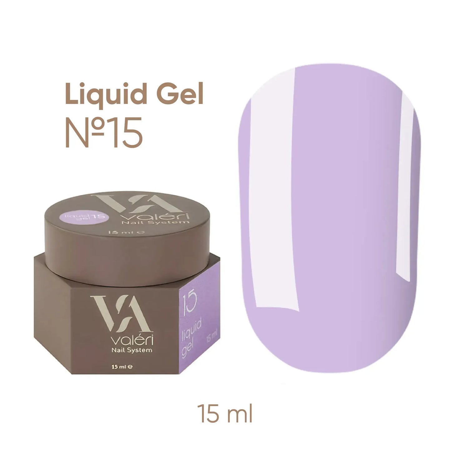 Liquid Gel Valeri №15 15ml - All Pro Beauty