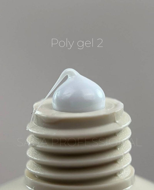 SAGA   POLY GEL NEW (30 ml) No2 - All Pro Beauty