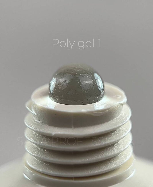 SAGA   POLY GEL NEW (30 ml) No1 - All Pro Beauty