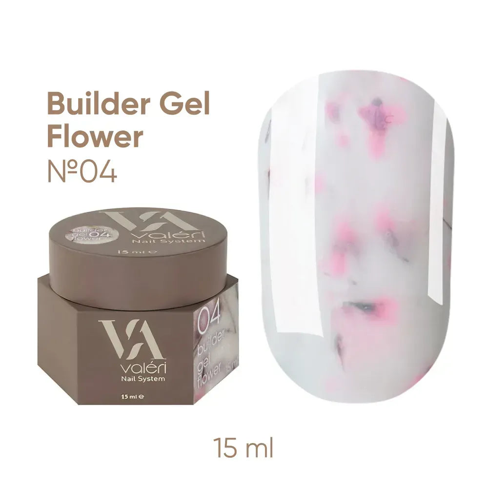 Builder Gel Flower Valeri №04 - All Pro Beauty