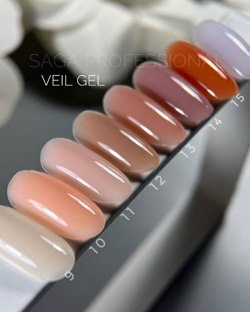 SAGA Builder Gel Veil (15ml) — No10 - All Pro Beauty