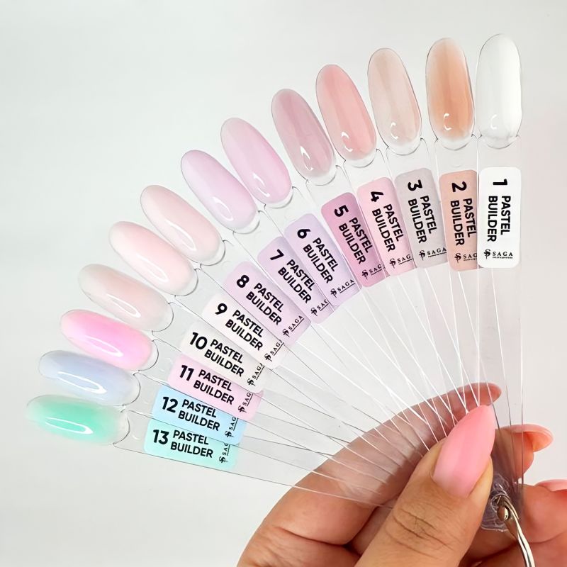 SAGA professional Builder Pastel Color No9 - 15ml - All Pro Beauty