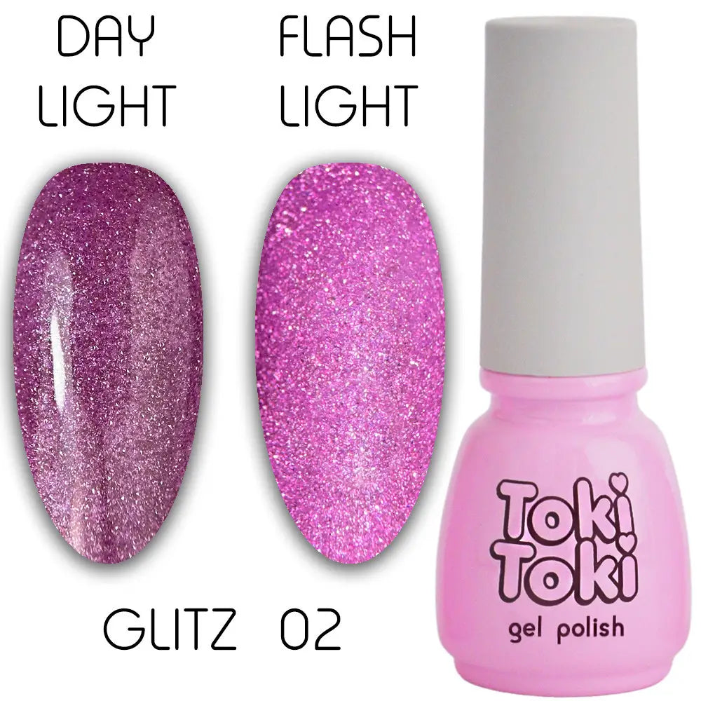 Toki-Toki Glitz gel polish GZ02 - 5ml - All Pro Beauty