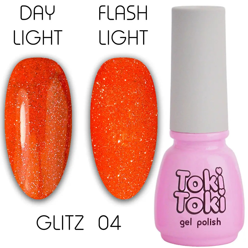 Toki-Toki Glitz gel polish GZ04-5ml - All Pro Beauty