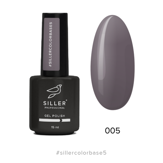 Siller Color Base No5/Gray-Purple (8ml,15ml) — 15ml - All Pro Beauty