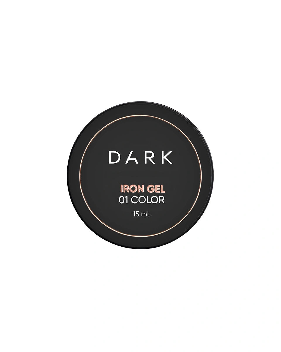 DARK Iron Gel №01, 15 ml - All Pro Beauty