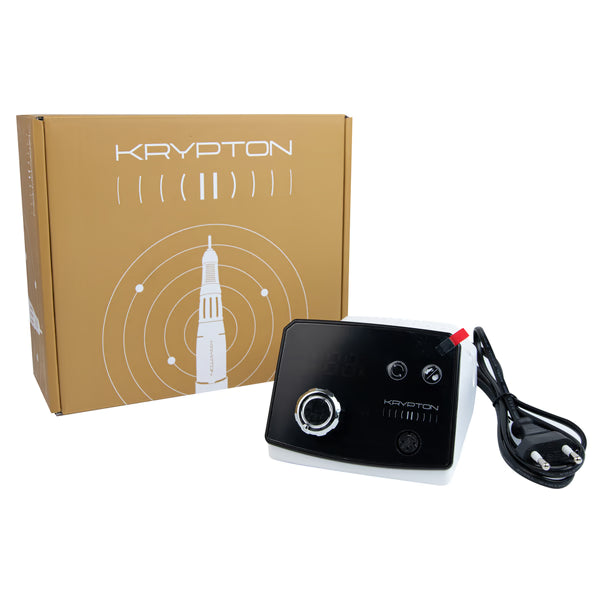 KRYPTON II XPS-300 nail drill (Krypton) for manicure and pedicure, 70W, 35,000 rpm, with lightweight handle (white) - All Pro Beauty